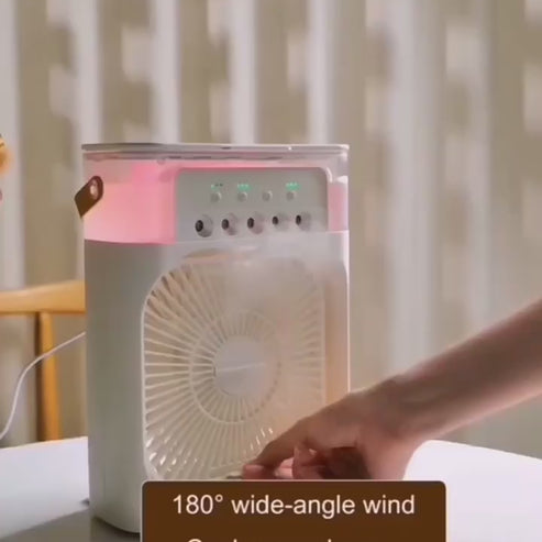 Cooling Fan With Ice